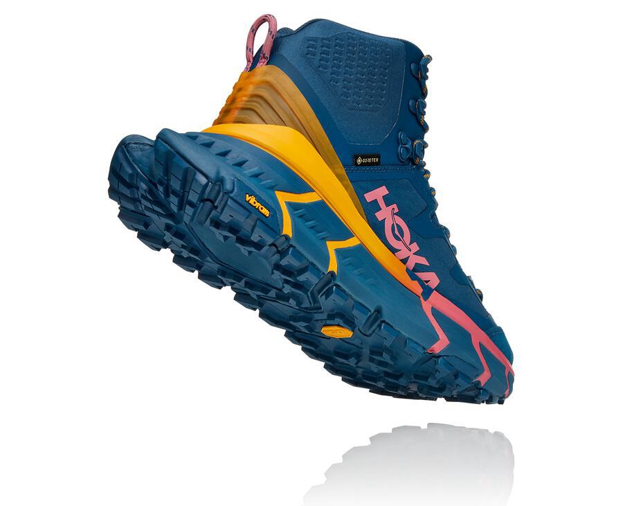 Sapatilhas Hoka One One Masculino Azuis - Tennine Hike Gore-Tex - 593-DYXGHP